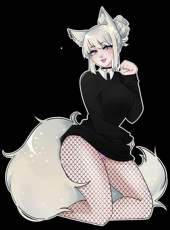 Wolf Girl OC Commission 
