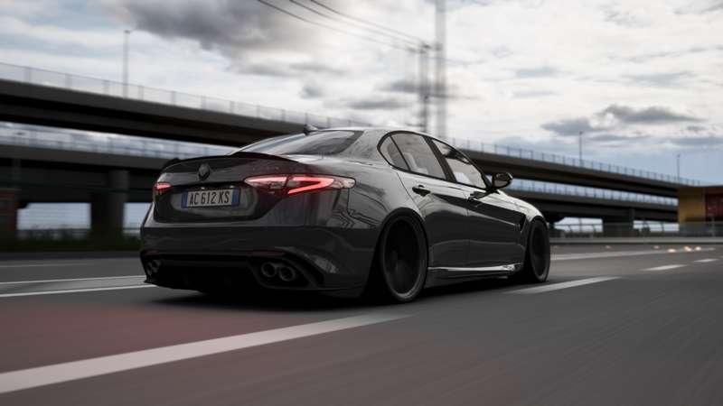 Alfa Romeo Giulia Quadrifoglio Stanced