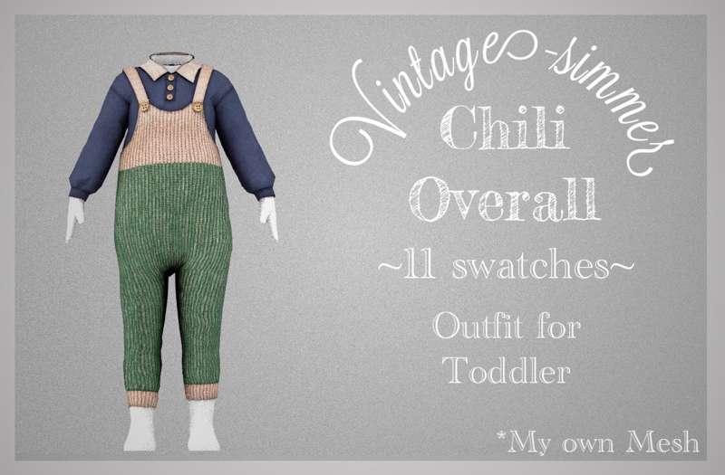˗ˏˋChili Overall ˎˊ˗