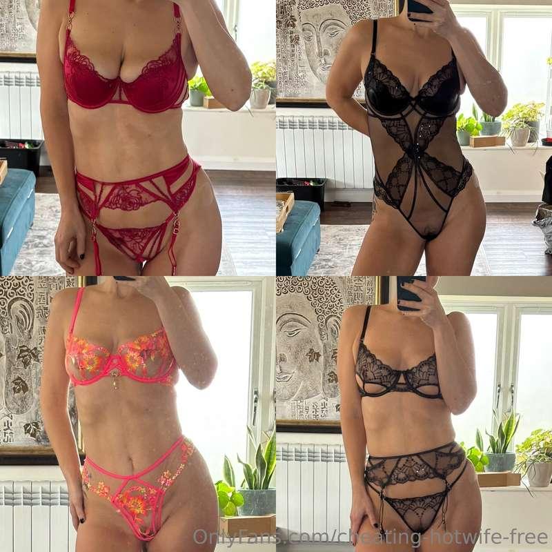 Which one are you going to fuck me in? 
