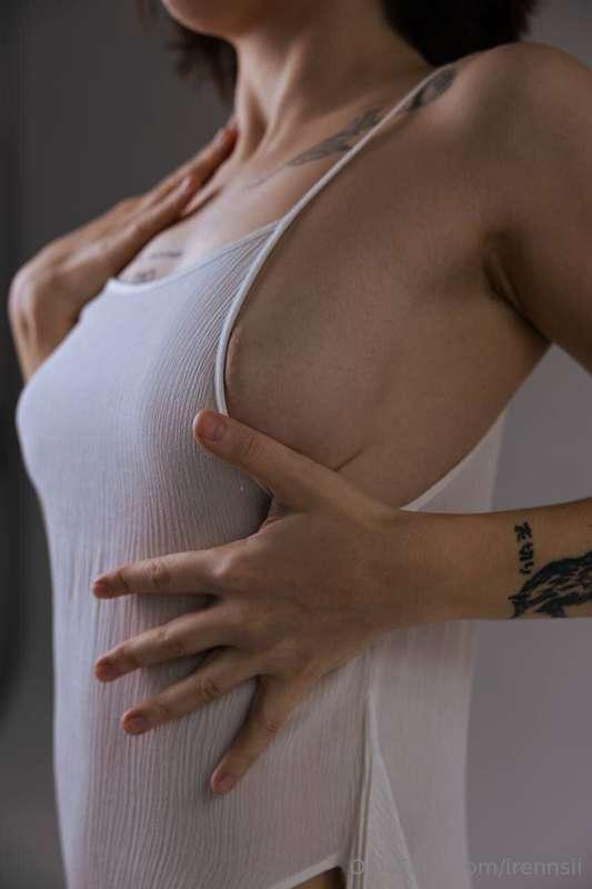 What do you think I wear on me when I do body practices? Hin..