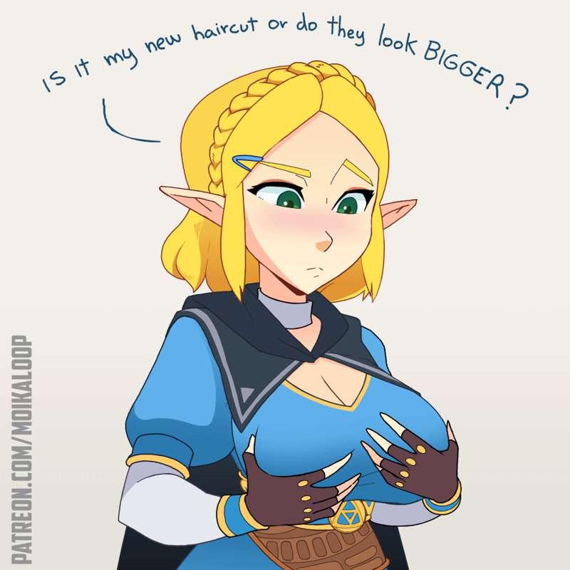 Princess Zelda ( BOTW 2 short hair) 