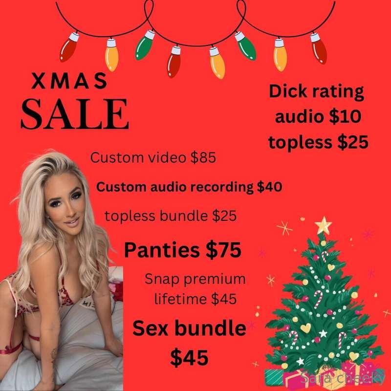 Xmas sale!!!!!