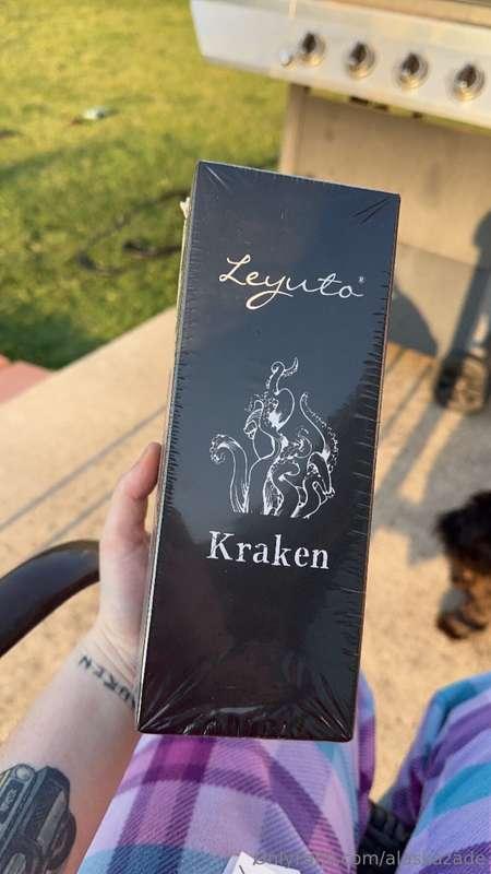 Thank you to the subscriber who sent me this tentacle dildo...