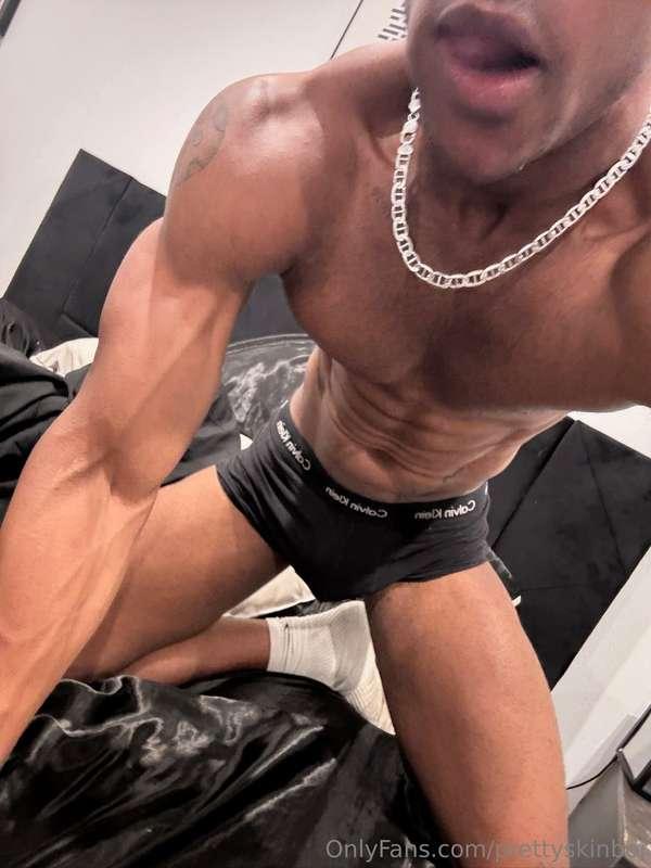 It’s getting bigger… wanna see? 😘