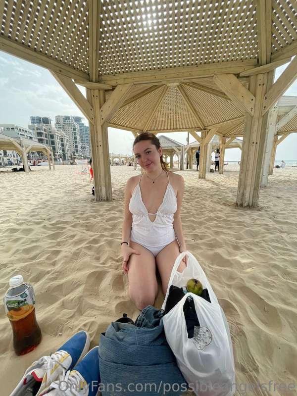 Beach day in Israel