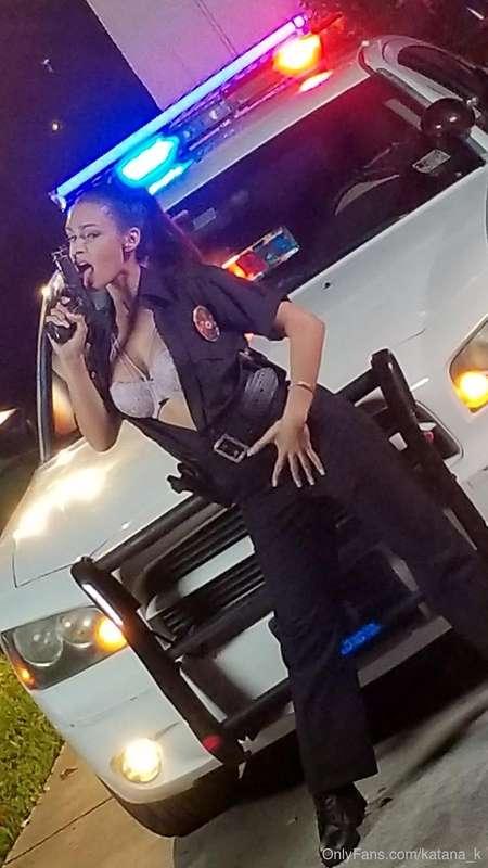 BTS of my cop shoot