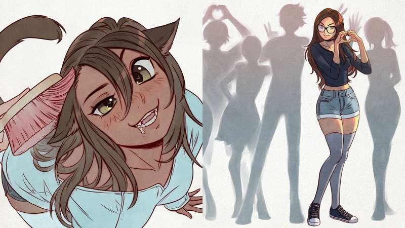 Me and You! - Completed Drawing