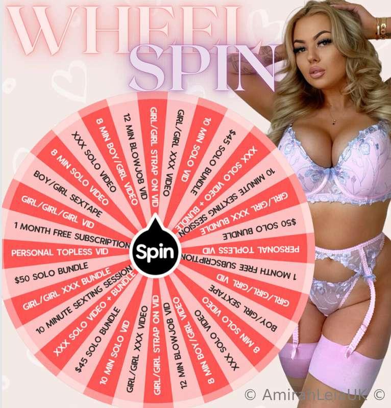 9 HOUR WHEEL SPIN: ENDED 💟