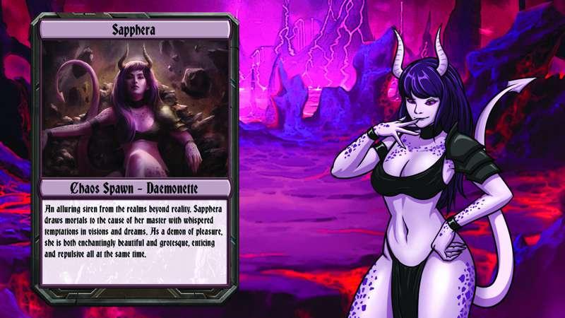 Noble sponsor reward: Daemonette Illustration + The Lewd Version