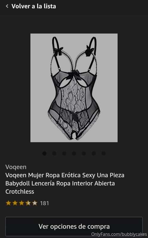 Thinking about getting some new lingerie, would love te see ..