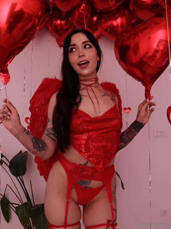 Cupid clocked out, but I’m still on duty. Who needs a little..