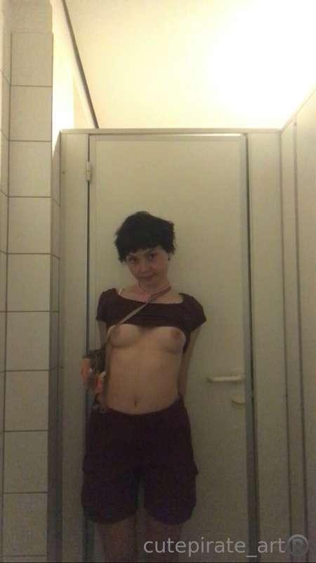 public bathrooms are my safe space I guess