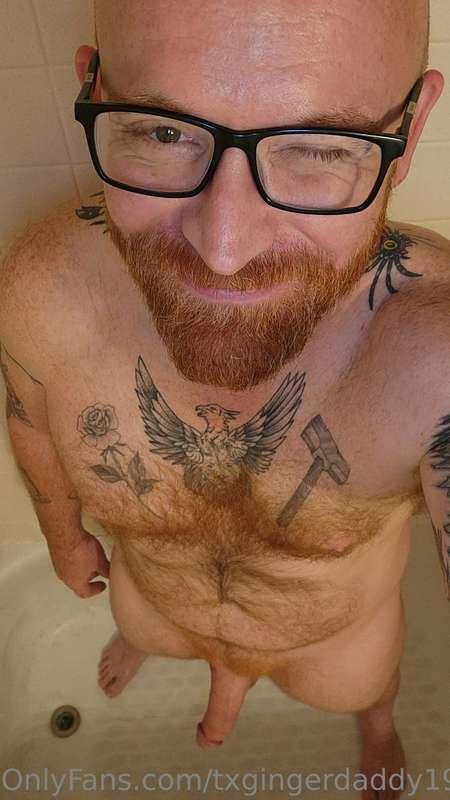 Looking for shower partner this morning...any volunteers?