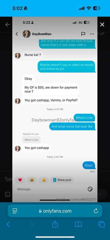 FYI This is NOT me! I will NEVERRR ask for money on TikTok! ..