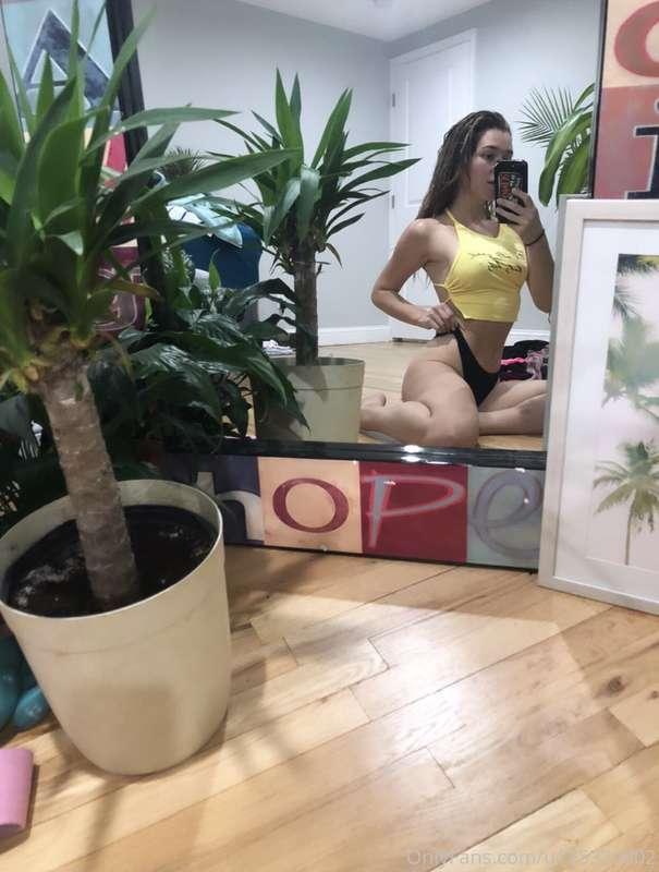 Cute or ugly bikini. Sorry about the mess. I swear I’m clean..