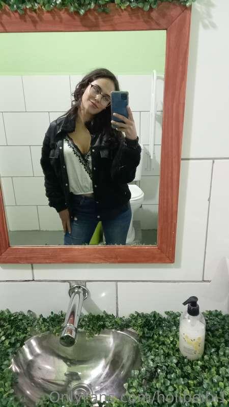 Antes de sacar las fotos en culo
