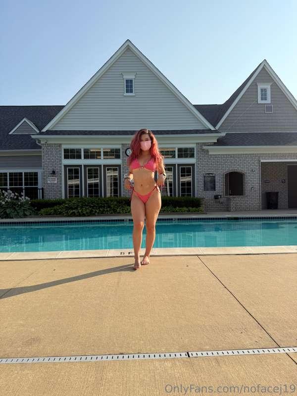 Don't you want to go in? The water of course