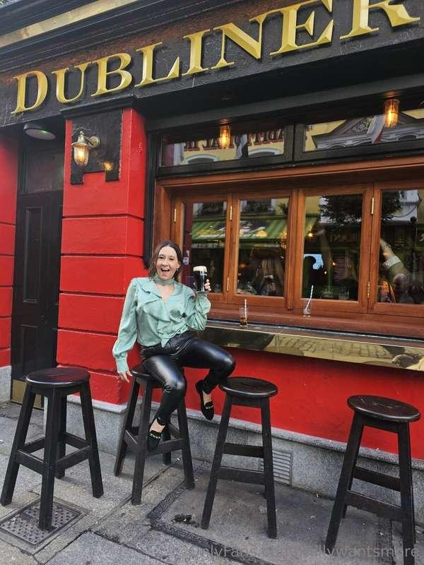 Never too early for a lunchtime Guinness- happy St Patrick's..