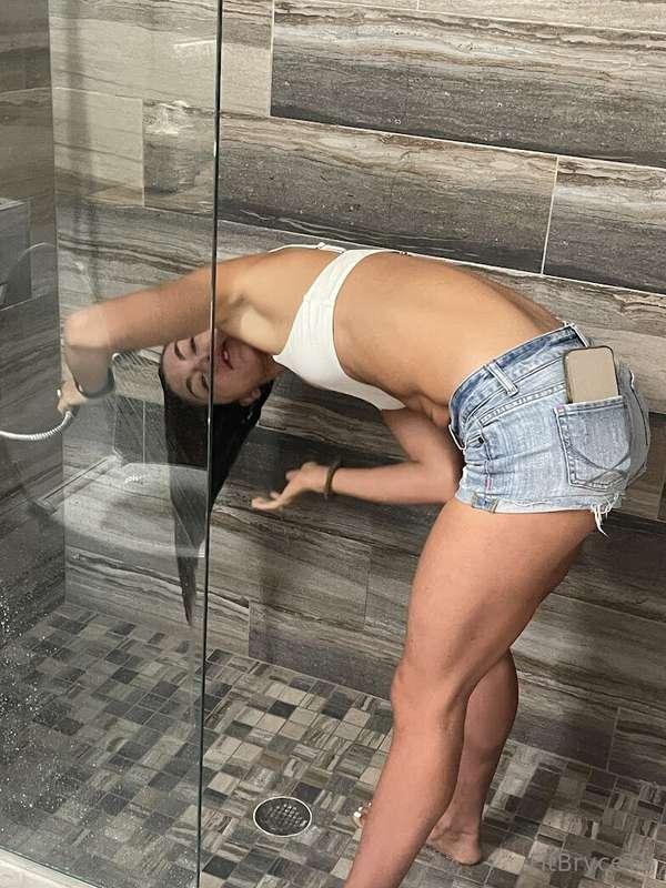 Full showers are a lot of effort some times 😅