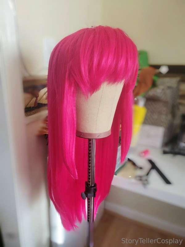 I’m not the most proficient at wigs so I’m really happy with..