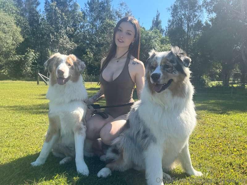 Just me and my two best mates, picture perfect and living ou..