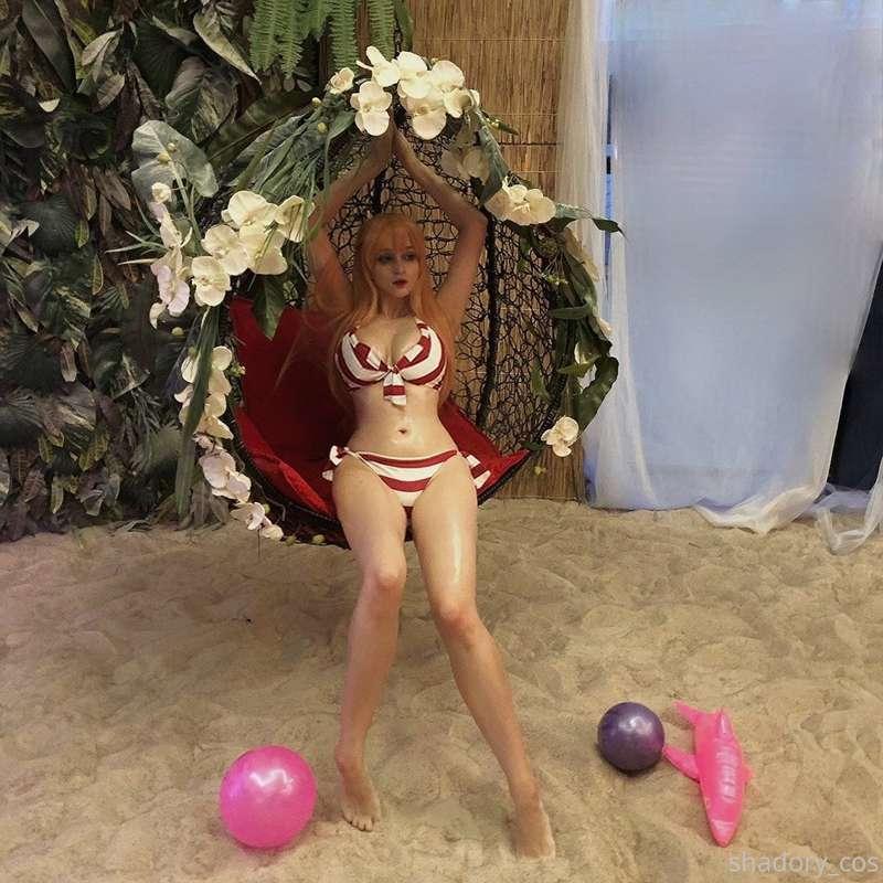 In my archive is Asuna’s old photoset in a swimsuit, I think..