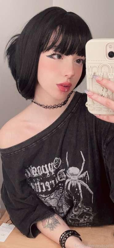 I woke up today and saw that I have 9000 followers here!! 😱😱

It is so crazy how much I am growing and I'm super happy and thankful for everyone supporting me 🥺💜🖤

I wanna do something special for if I go to 10000 but idk what!😵‍💫✨️
Pls help me and leave a comment with what you would like to see from me and my content 🥰

#egirl #vitiligo #cute #fyp #emo #alt #girlnextdoor #girlfriend #waifu #petite