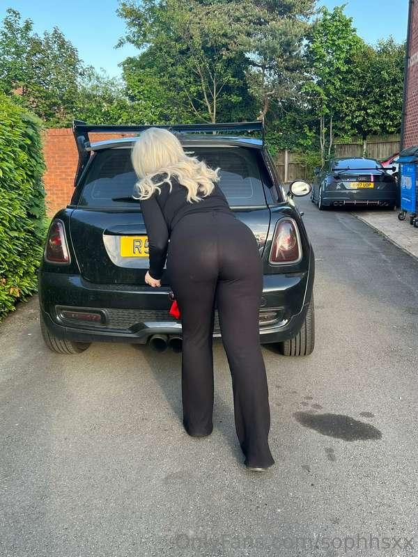 Wanna help me clean my car?