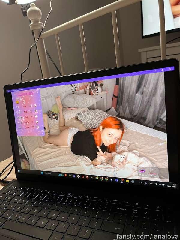 My love stream online, how about play a little ?;3 
https://fansly.com/live/lanalova