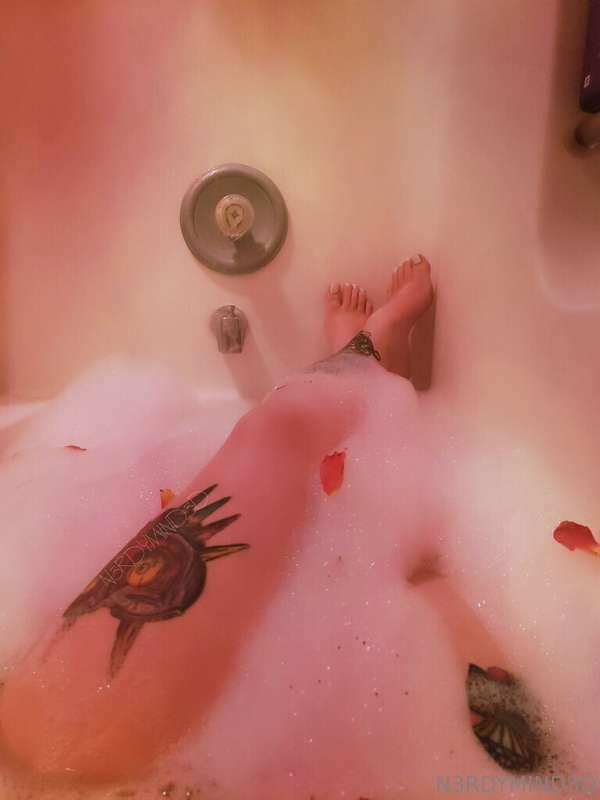 My favorite time of day, bath time! 