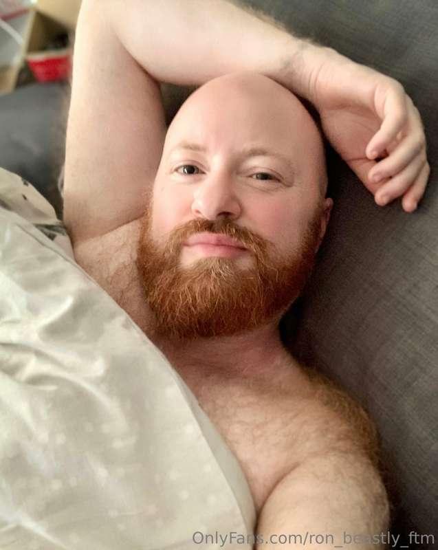 Getting ready for another day of fucking hot Manchester bear..