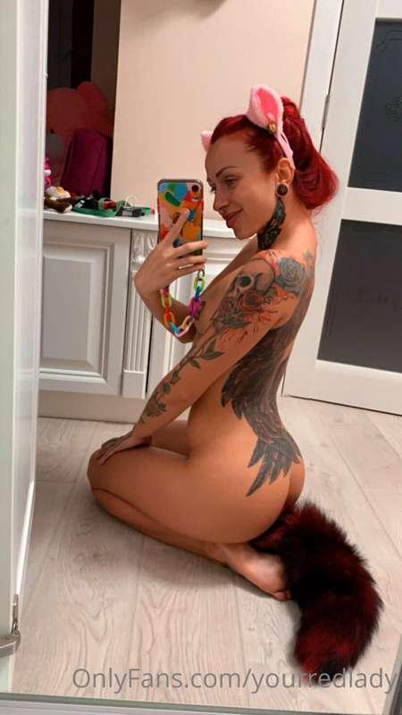 Do you like my tail? Meow 🐾😋🔞