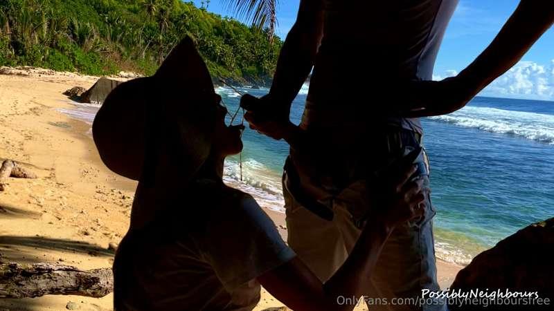 This was the most beautiful beach I have ever seen. He fulfi..