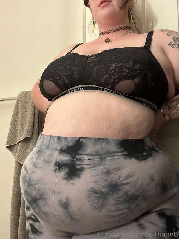 My tits are so heavy they always rip the elastic lace on the..