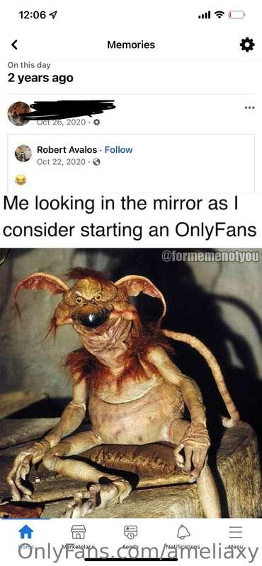 This popped up on my FB memories and I thought it was funny ..