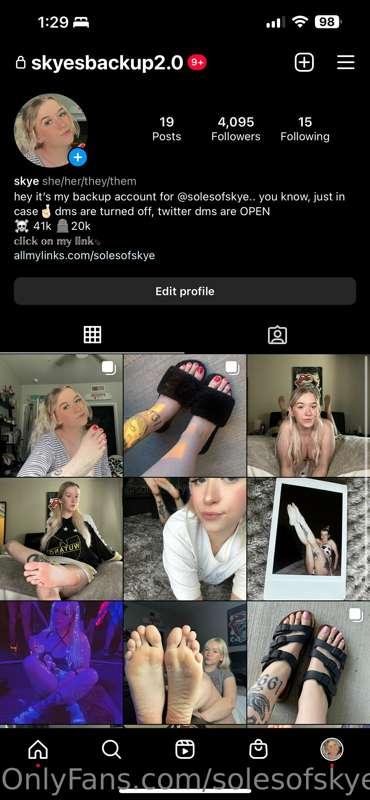 my main instagram was deleted yesterday so if you still want..