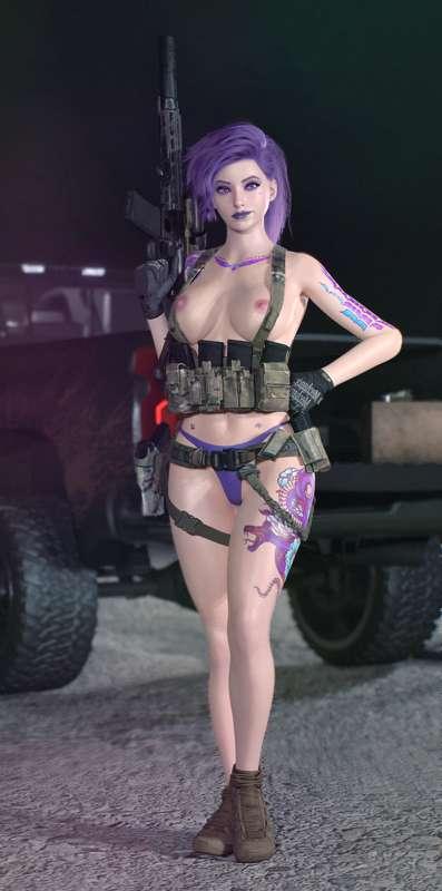 Virtual Gun-Tuber Lewd #1 (4K)