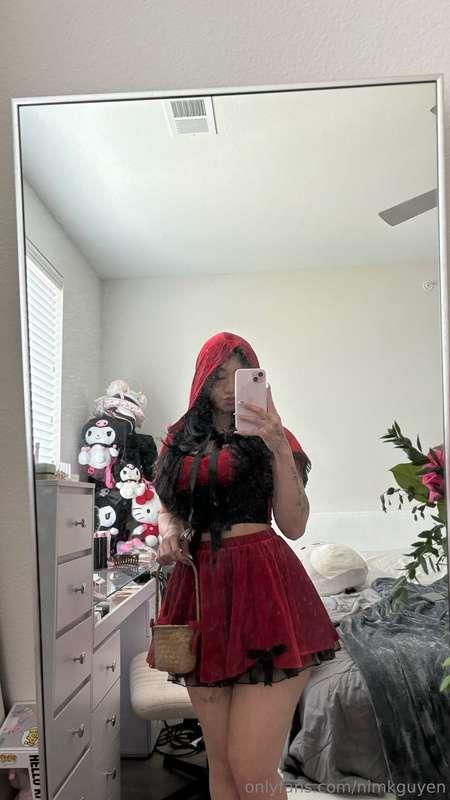 Little red riding hood 😘