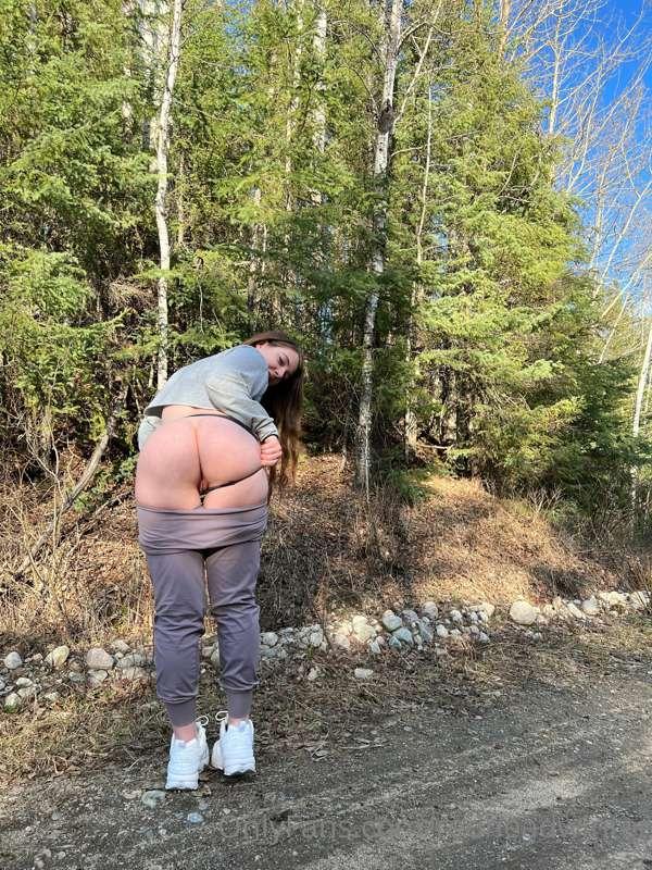 I get horny in nature 🥵😉