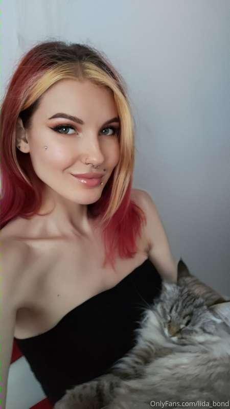 Just me and my sweetest girl ❤️😻