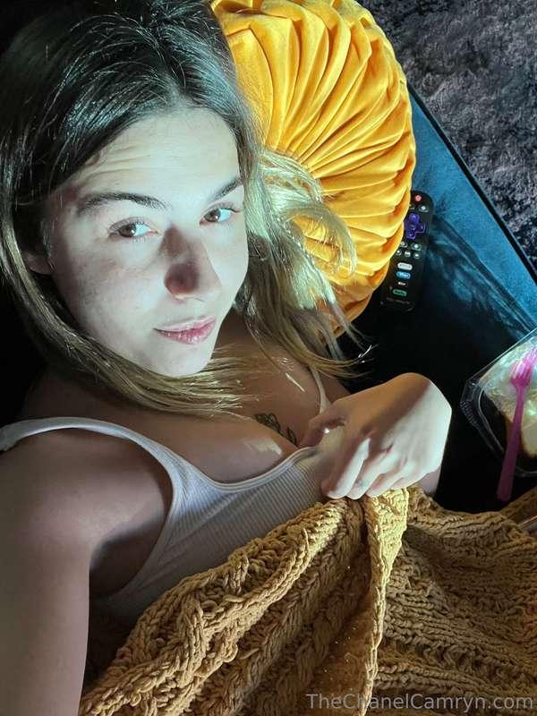 Do you have a designated blanket that you use for your couch..