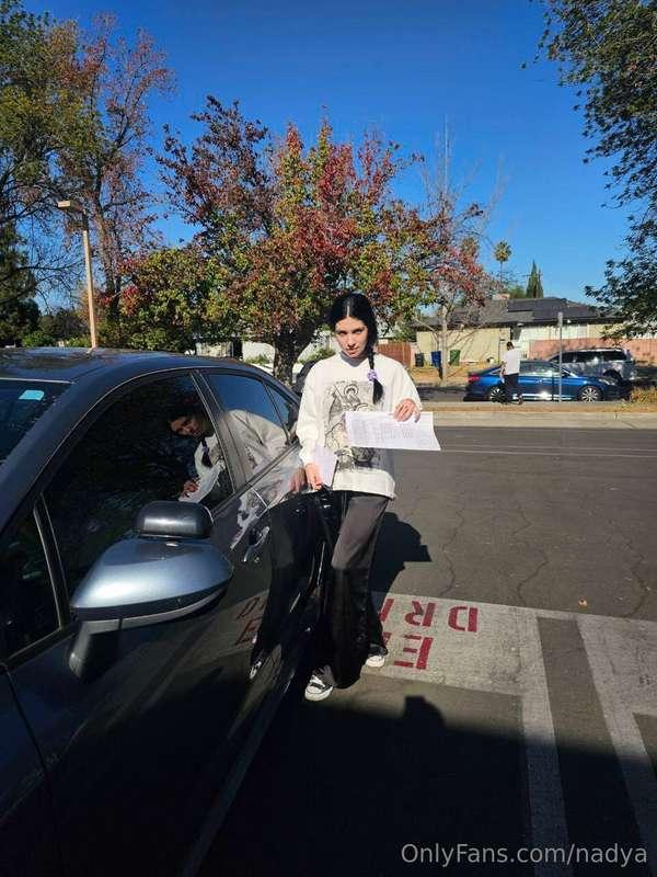 Hehe finally learnt how to drive and got my license 🪪 Which ..