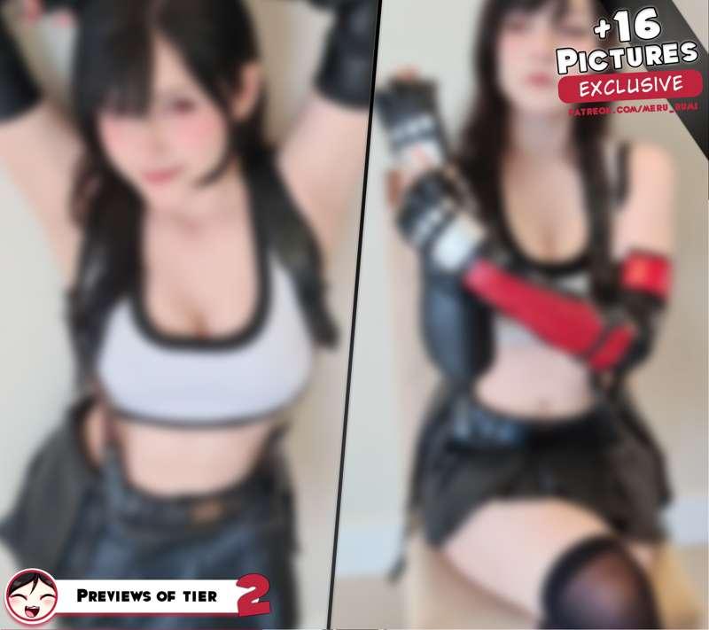🥊 Tifa Lockhart Cosplay - Tier 2