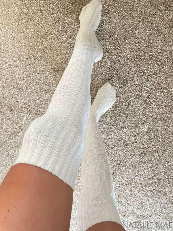 Tall socks for those with fetishes 😏