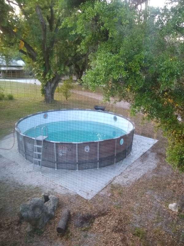 I've been settled ng my new pool up the last few days so it'..