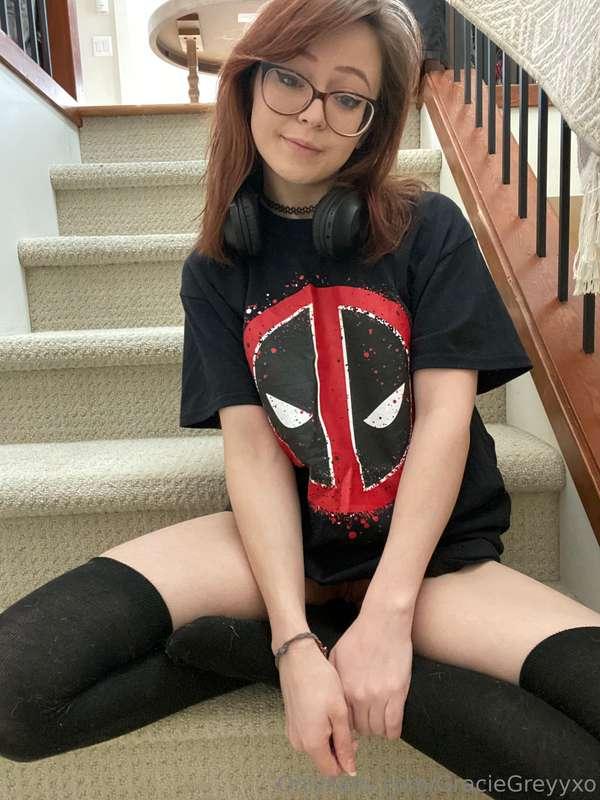 Wouldn't these stairs be a great place to eat me out?