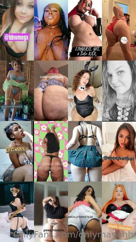 𝐓𝐇𝐄𝐒𝐄 𝐇𝐎𝐄𝐒 𝐋𝐎𝐕𝐄 𝐇𝐎𝐏𝐏𝐈𝐍𝐆 𝐎𝐍 𝐂𝐎𝐂𝐊🐰🥕 

@BBWMEGX @THICCMOCHAHIPS..