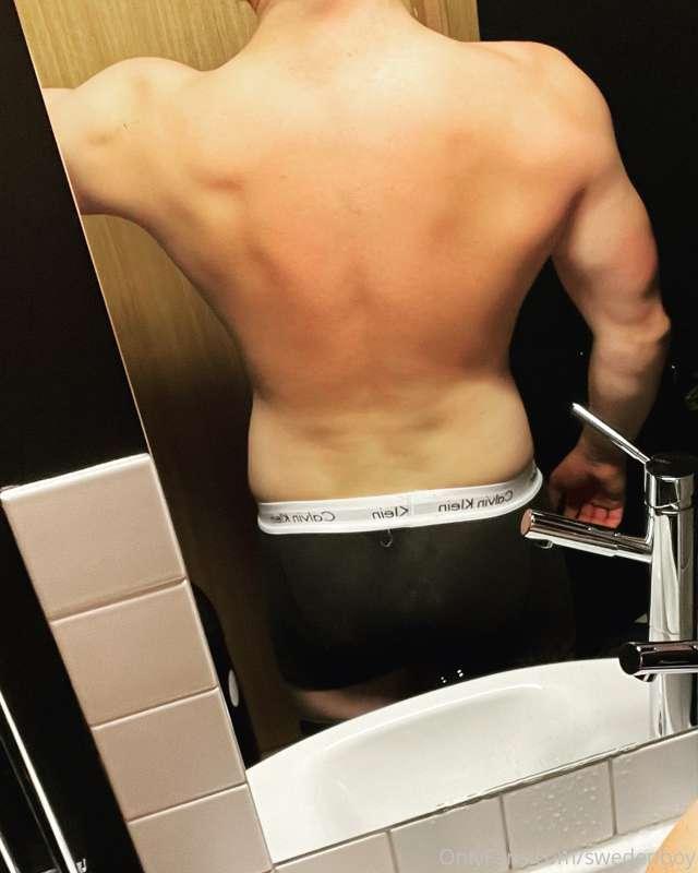 Would you pull down my underpants to suck my huge dick, or w..