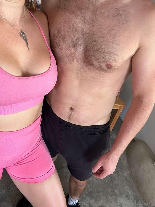 Couples who gym together.. stay together! And during locktob..